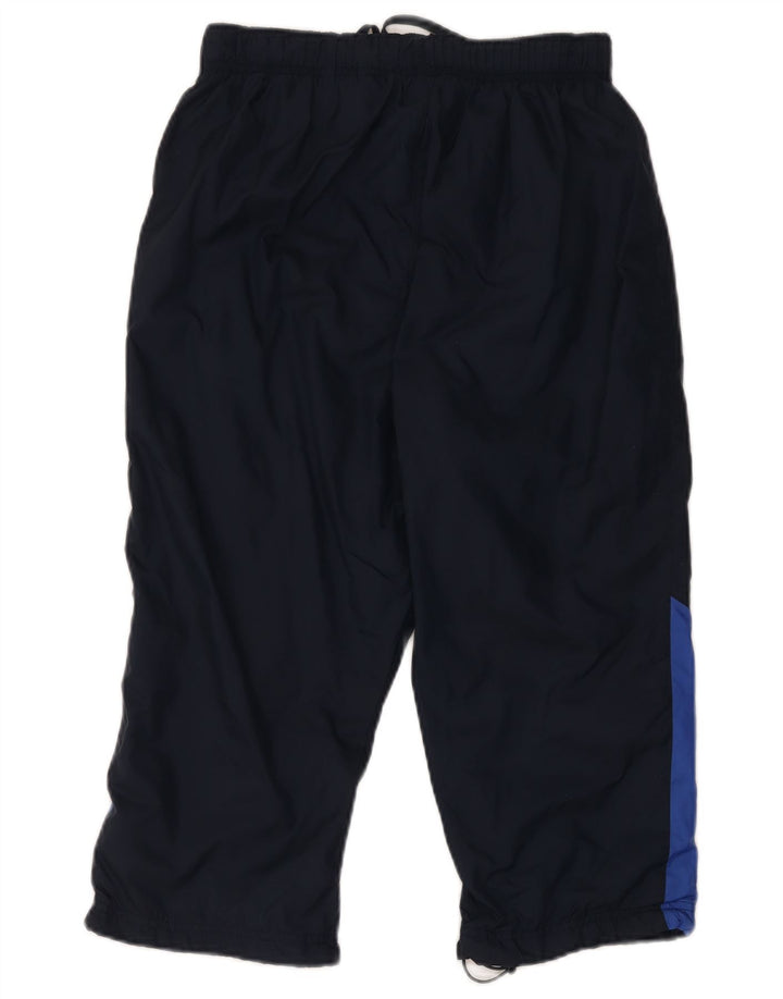 Nike Herren Capri-Trainingshose, groß, marineblaues Colourblock-Nylon