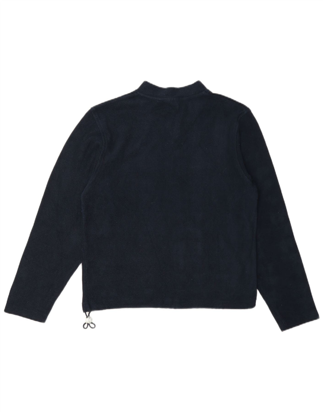 Fila Damen Grafik-Sweatshirt-Pullover IT 42 Mittelmarineblaue Baumwolle
