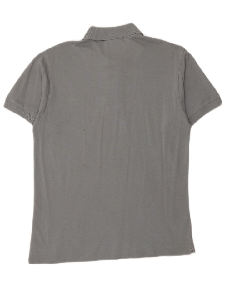 Lacoste Herren-Poloshirt mit klassischer Passform, Größe 3, klein, graue Baumwolle