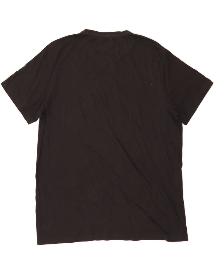 PUMA Mens Graphic T-Shirt Top 2XL Black Vintage Puma and Second-Hand Puma from Messina Hembry 