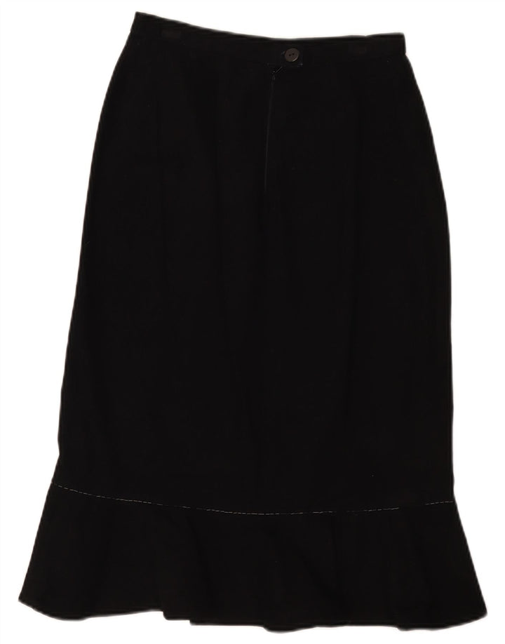 Vintage Damen Meerjungfrau Rock W25 XS Schwarz