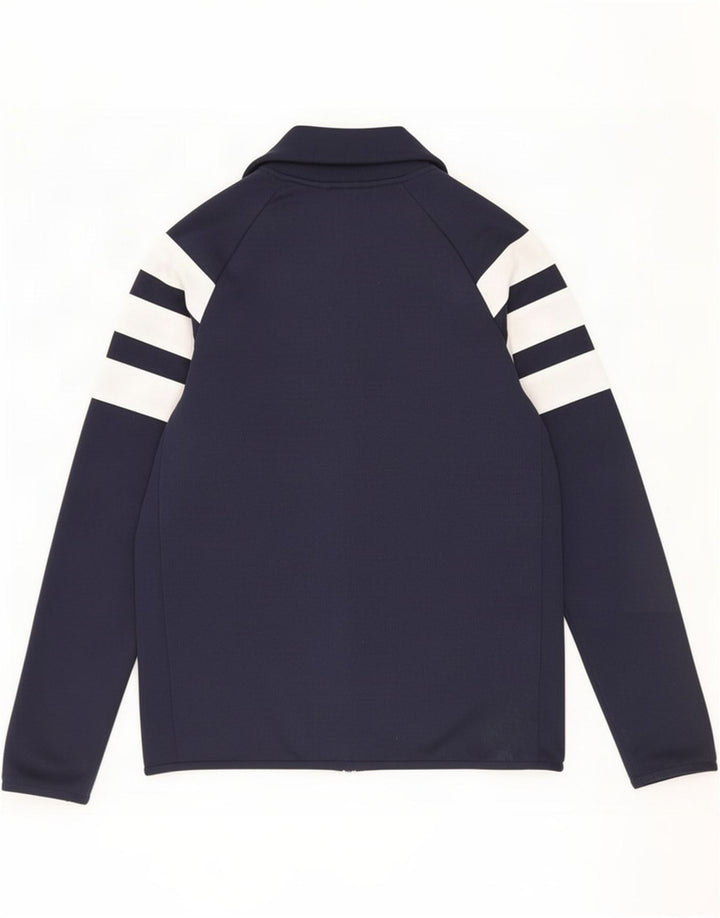 Adidas Herren-Trainingsanzug mit grafischem Oberteil, mittelgroß, Marineblau, Farbblock