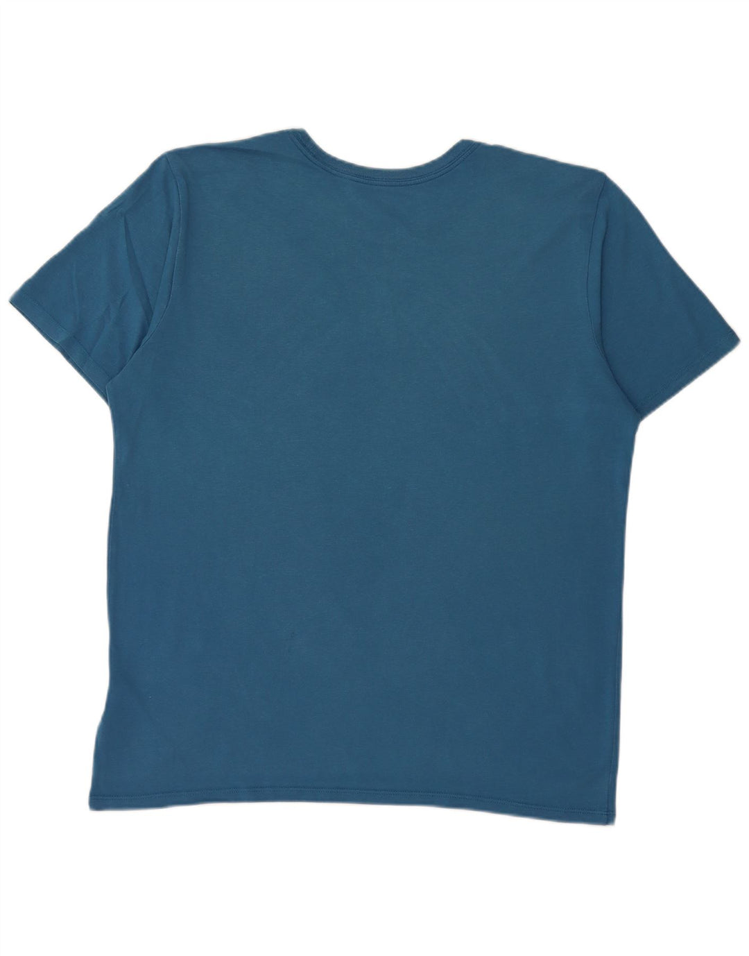 NIKE Herren-T-Shirt mit sportlichem Schnitt und Grafik, Größe L, aus blauer Baumwolle