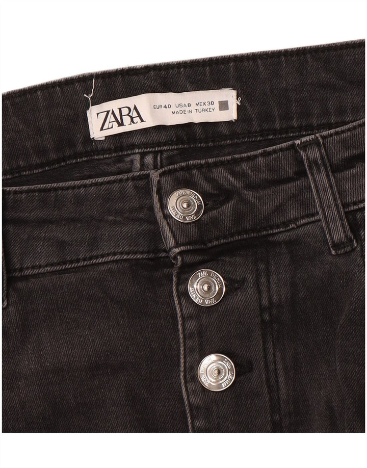 Zara Damen Skinny Jeans EU 40 Medium W30 L27 Schwarz