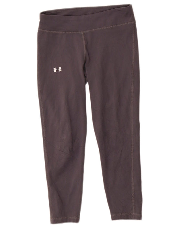Under Armour Damen Capri-Leggings UK 8 Small Grau