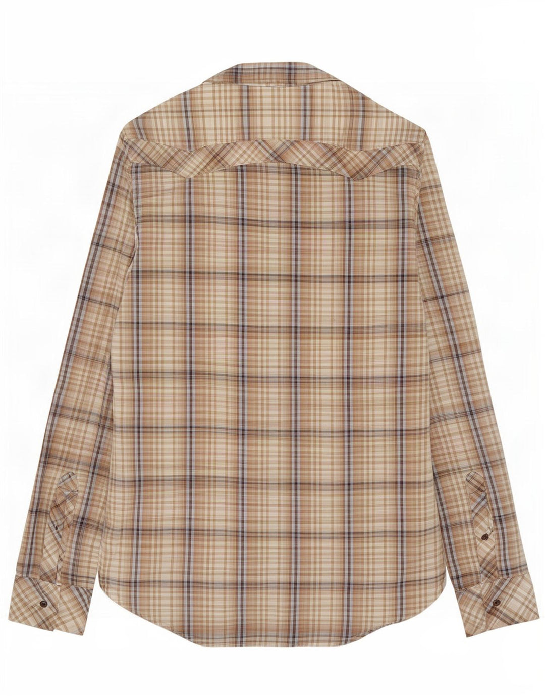 Diesel Herrenhemd, groß, beige kariert
