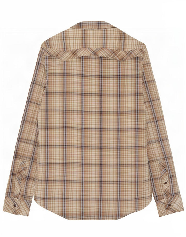 Diesel Herrenhemd, groß, beige kariert