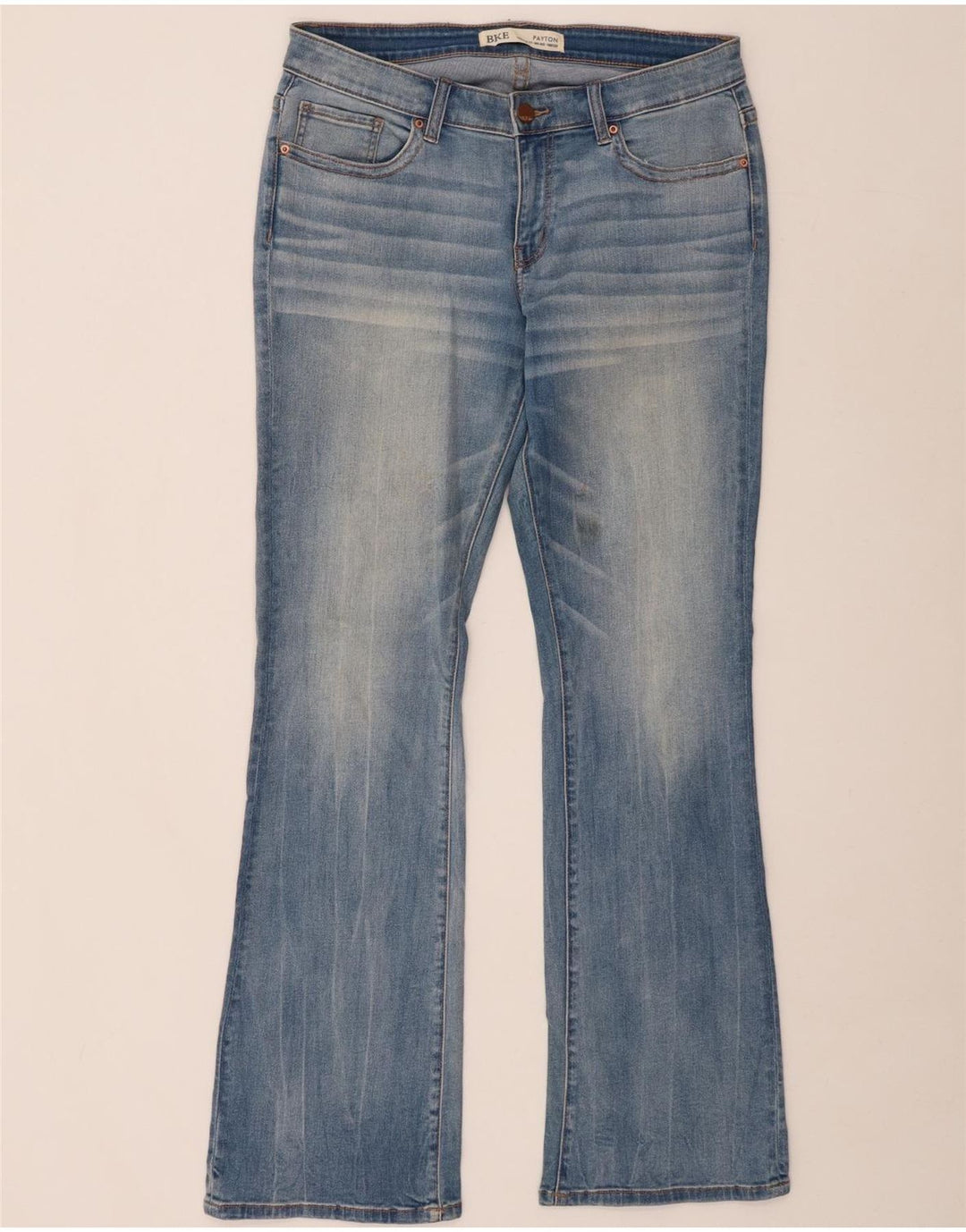 BKE Damen Payton Bootcut Jeans W30 L33,5 Blaue Baumwolle