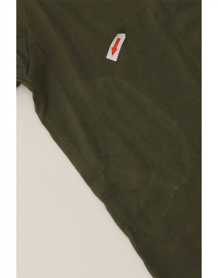 Gas Herren-T-Shirt mit Grafik, Größe L, Grün, Baumwolle