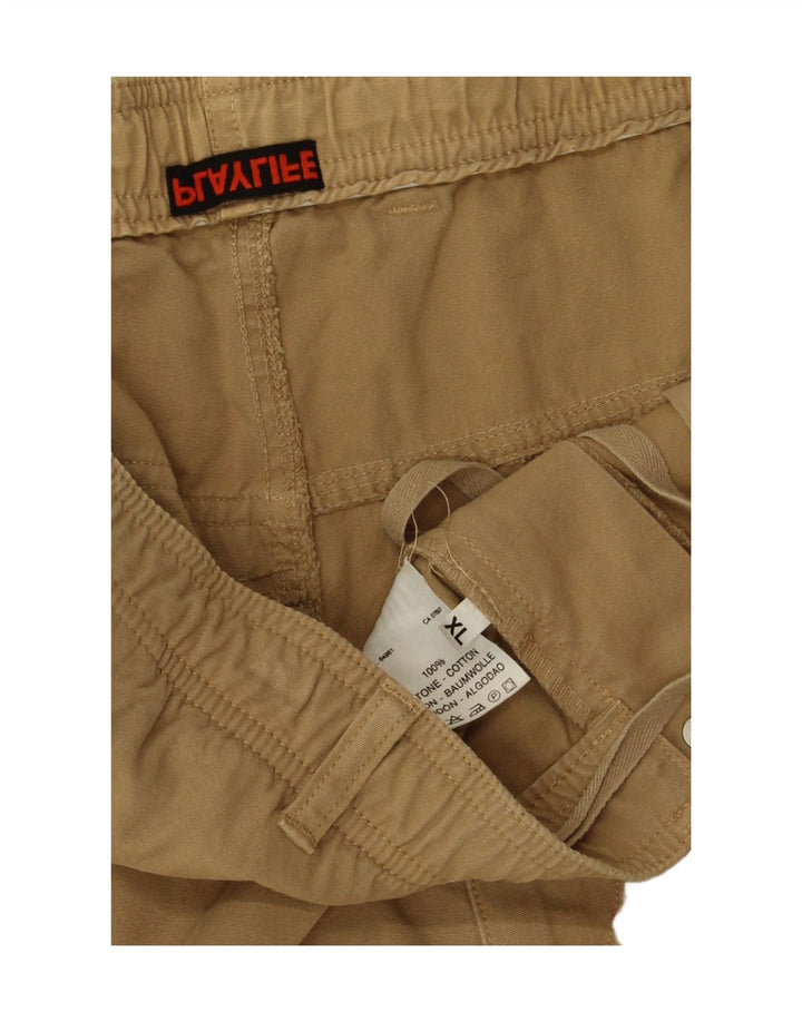 Playlife Herren Bermudashorts XL W38 Beige Baumwolle
