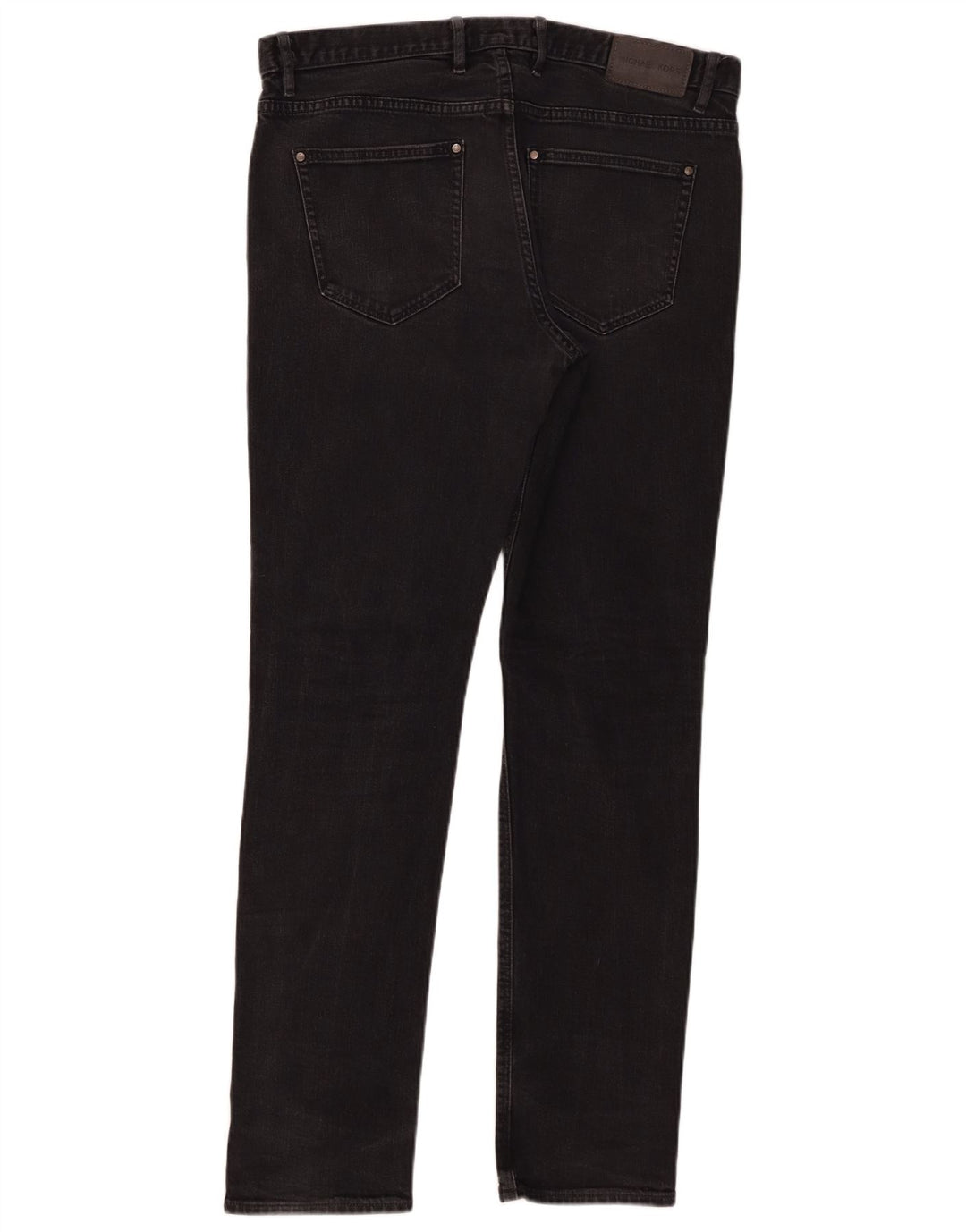 Michael Kors Herren Slim Jeans W34 L32 Schwarze Baumwolle