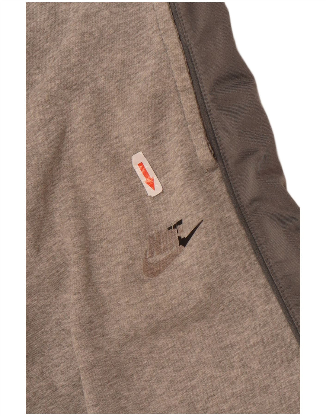 Nike Herren-Trainingshose und Jogger, mittelgraue Colourblock-Baumwolle