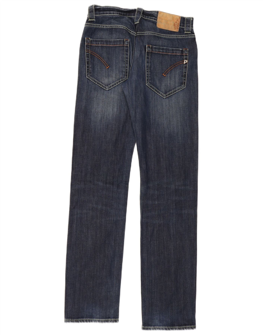 DONDUP Damen Straight Jeans W30 L35 Marineblaue Baumwolle