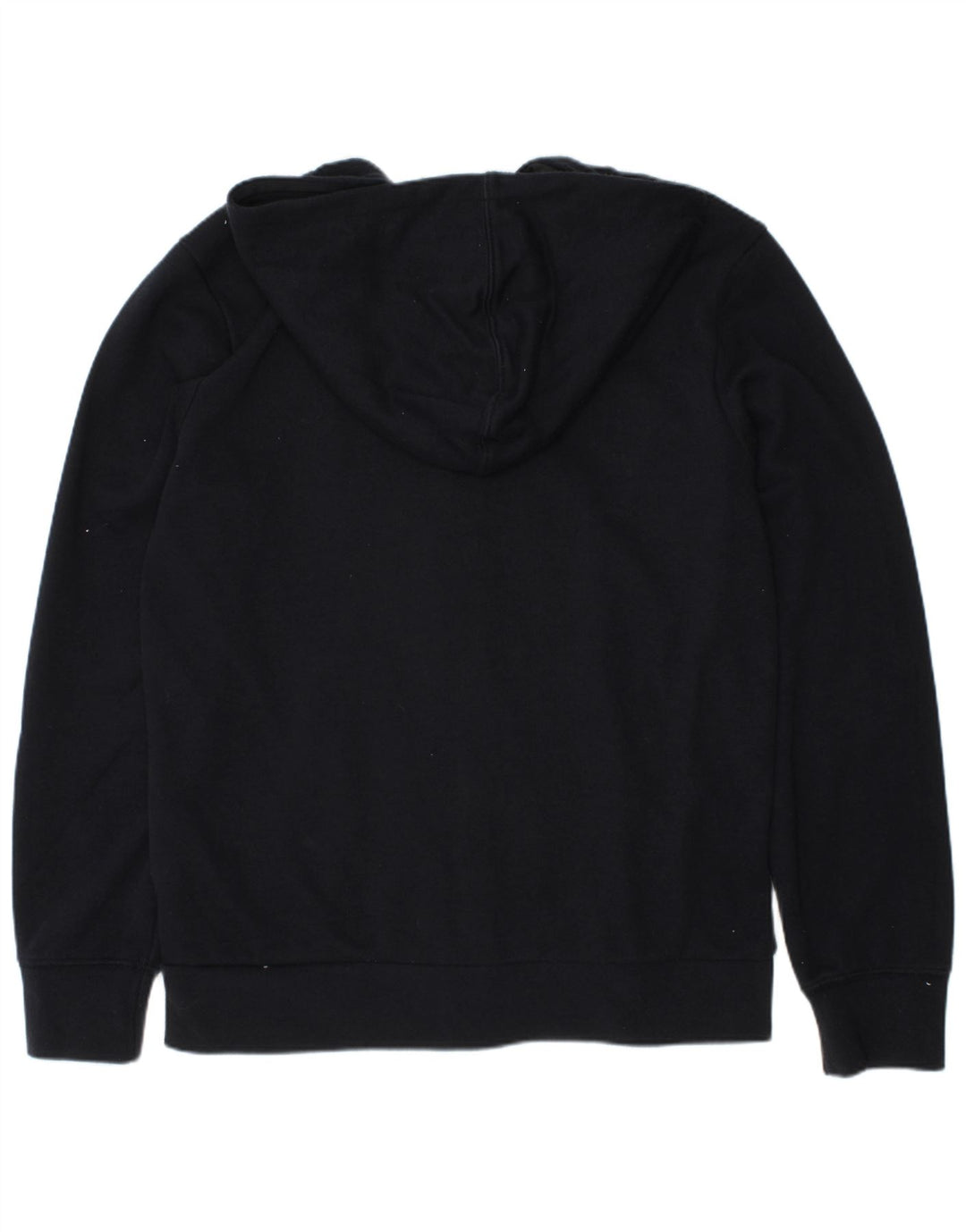 CHAMPION Boys Graphic Zip Hoodie Sweater 9-10 Years Medium  Navy Blue