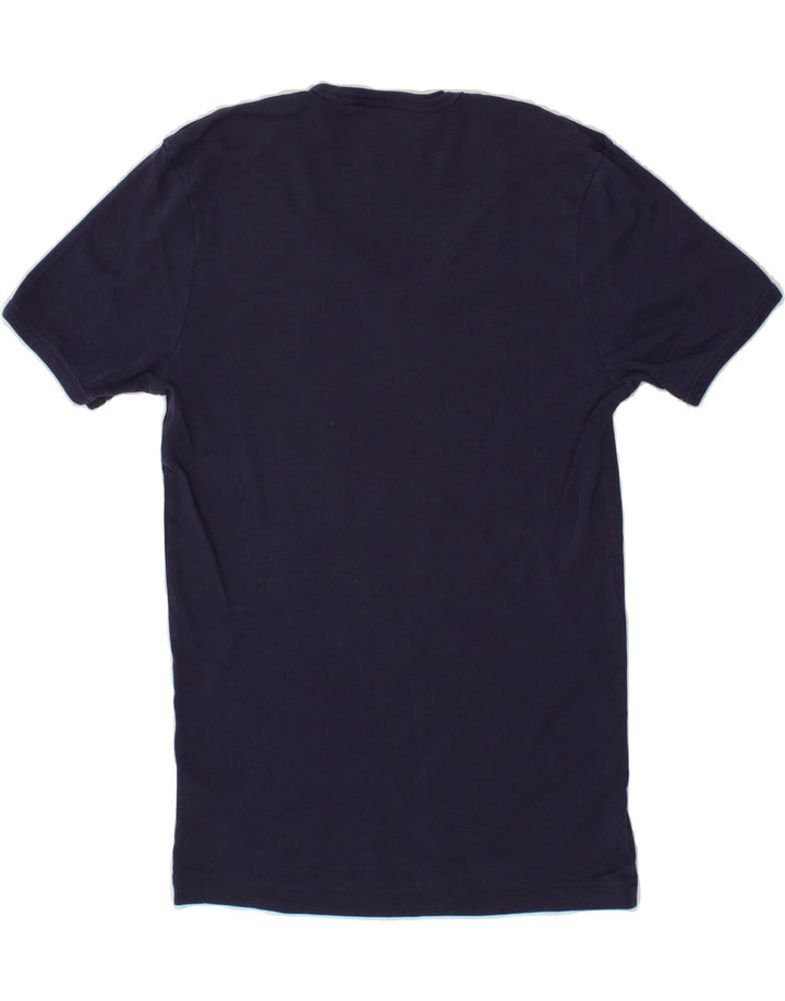 G-STAR Womens T-Shirt Top UK 12 Medium Navy Blue Cotton Vintage G-Star and Second-Hand G-Star from Messina Hembry 