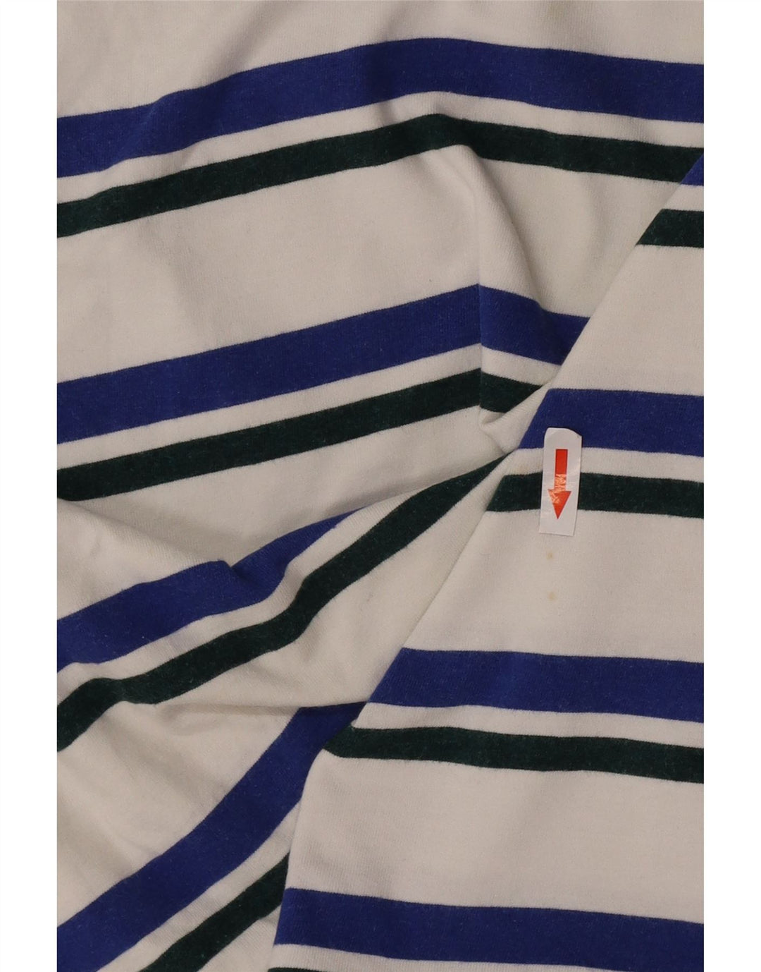 Levi's Herren Standard T-Shirt Top 2XL weiß gestreift aus Baumwolle