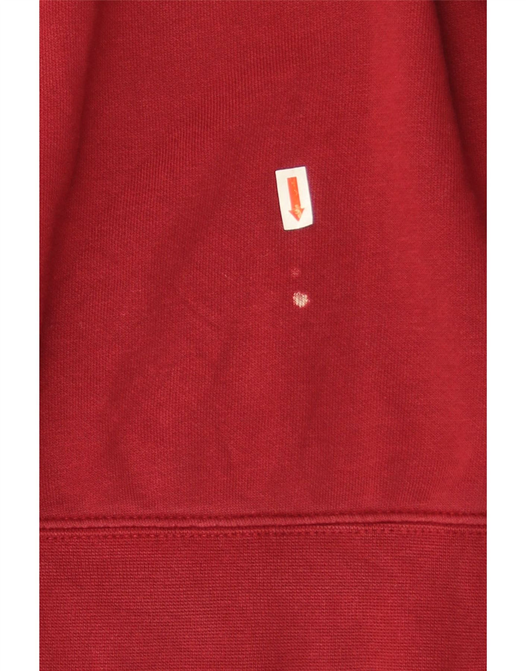 Nike Herren-Sweatshirt-Pullover, große rote Baumwolle