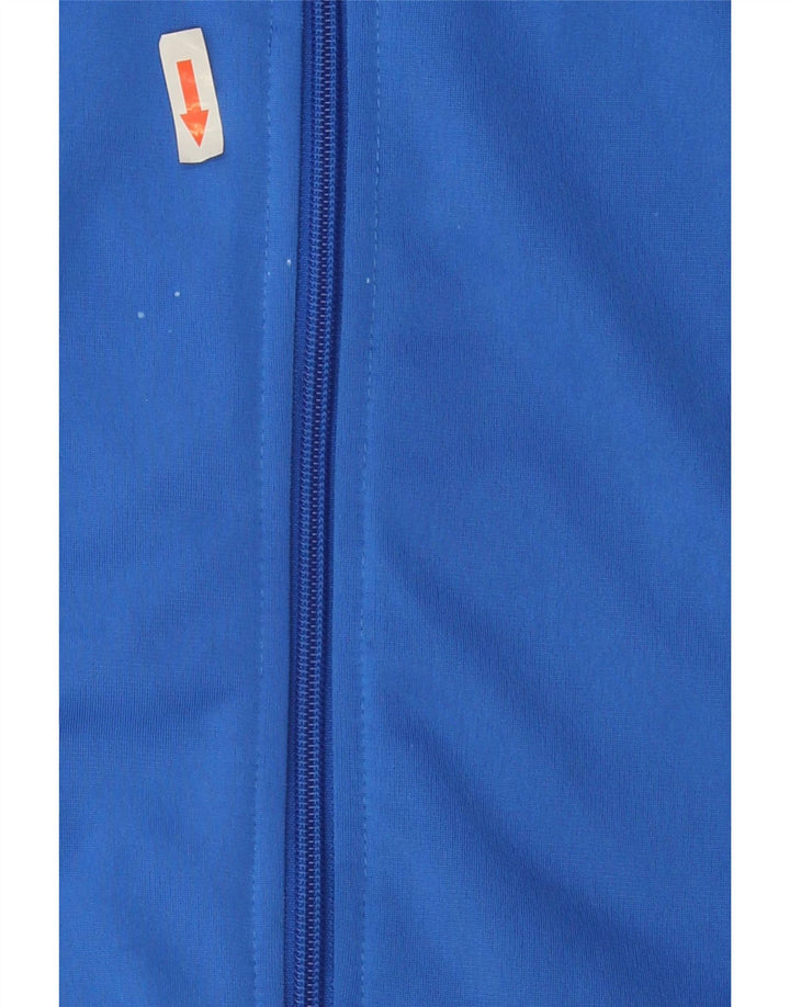 Adidas Herren-Trainingsanzug-Oberteil, Jacke, Größe S, Marineblau, Farbblock-Polyester