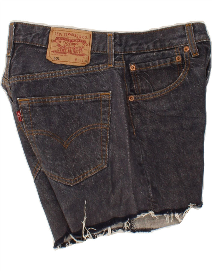 LEVI'S Womens 501 Denim Shorts W31 Medium Blue Cotton Vintage Levi's and Second-Hand Levi's from Messina Hembry 