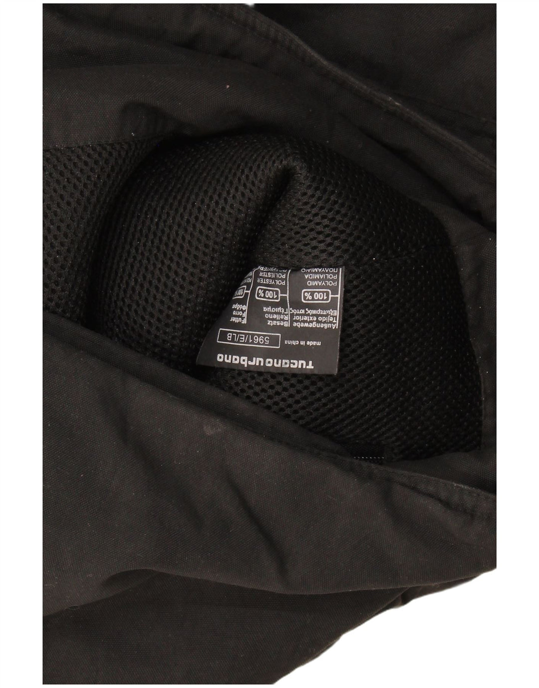 Tucano Urbano Herren Utility Jacke UK 42 XL Schwarz Polyamid
