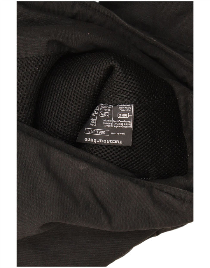 Tucano Urbano Herren Utility Jacke UK 42 XL Schwarz Polyamid
