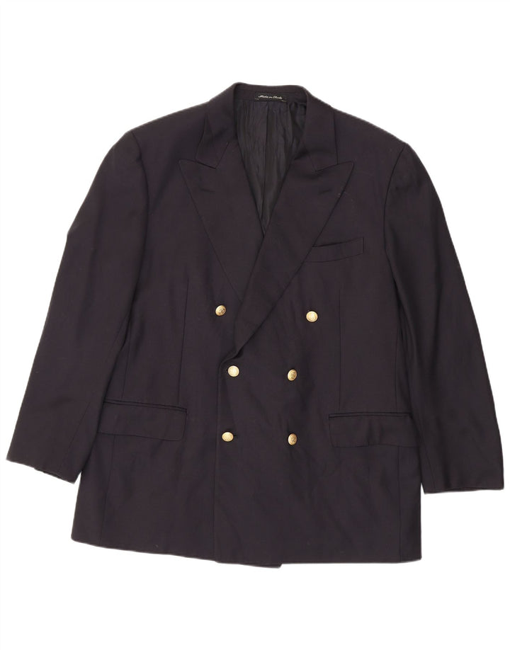 Cantarelli Herren-Blazer, zweireihig, Gr. 40, Größe L, Schwarz