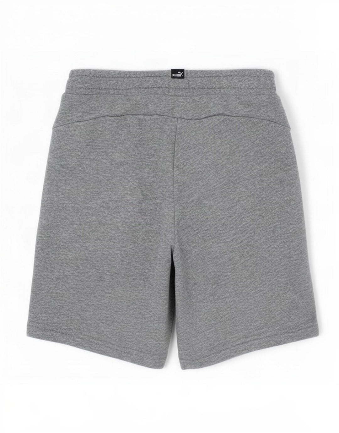 Puma Sportshorts für Jungen, 7–8 Jahre, grau gefleckte Baumwolle