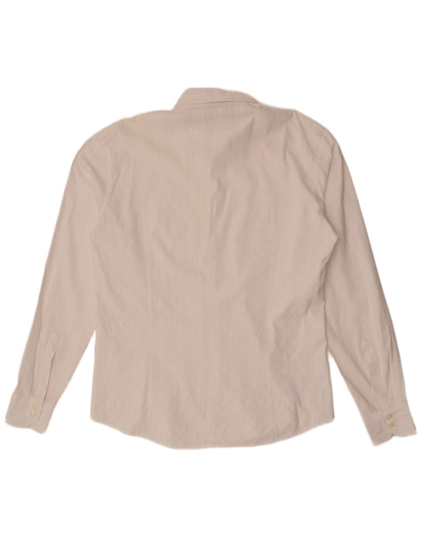 BENETTON Herrenhemd Large Weiß