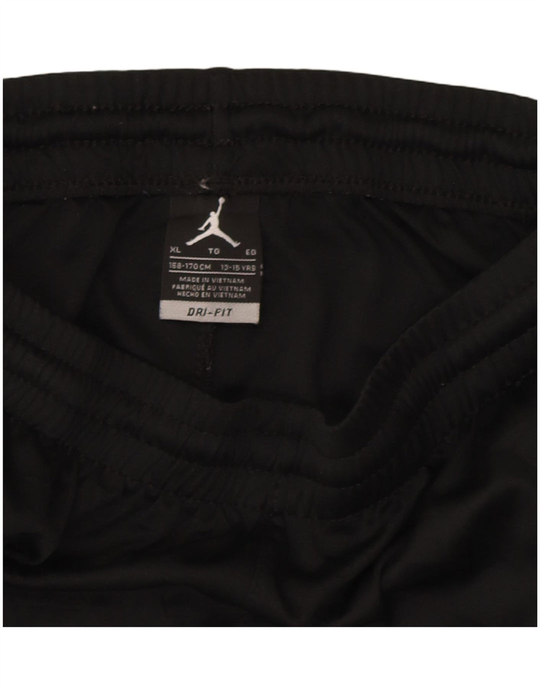 Jordan Boys Dri Fit Sport Shorts 13–14 Jahre XL Schwarz Polyester