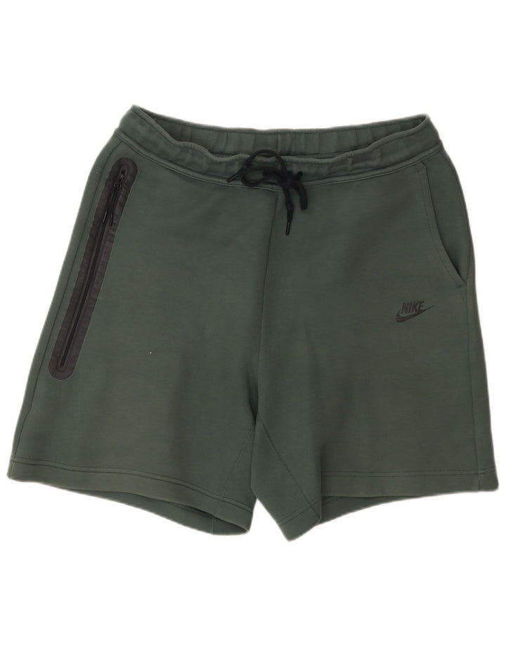 Nike Herren-Sportshorts, groß, grüne Baumwolle