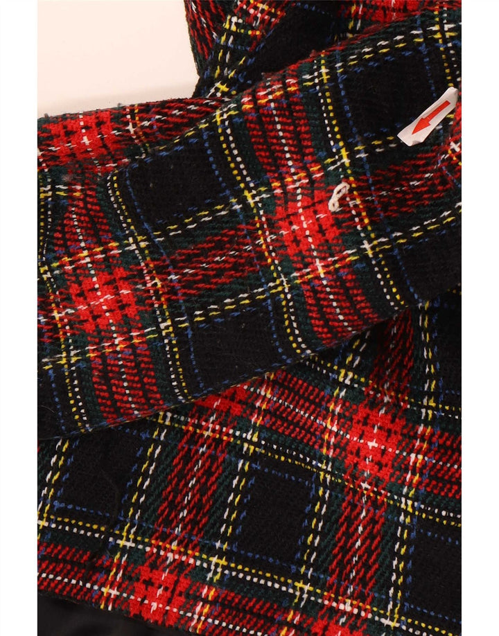 Sag Harbor Damen-Blazerjacke mit 4 Knöpfen, Größe M, mehrfarbig, kariert