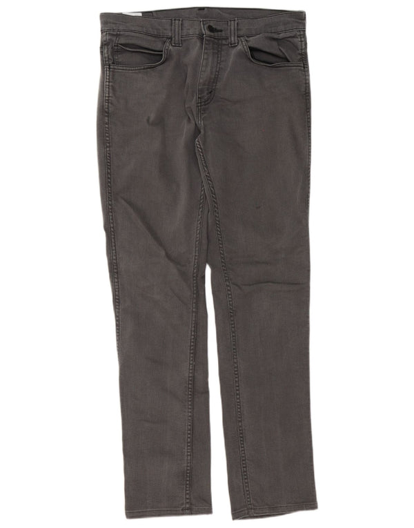 Levi's Herren 511 Slim Jeans W32 L31 Graue Baumwolle