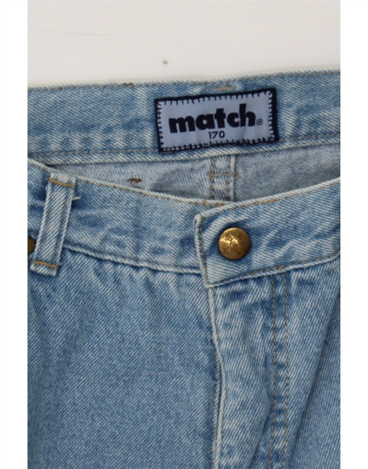 MATCH Womens Tapered Jeans W26 L31 Blue Cotton Vintage Match and Second-Hand Match from Messina Hembry 