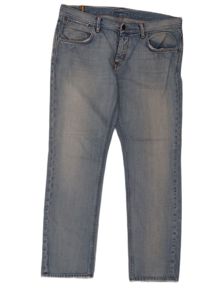 Meltin' Pot Herren Slim Jeans W38 L32 Blaue Baumwolle
