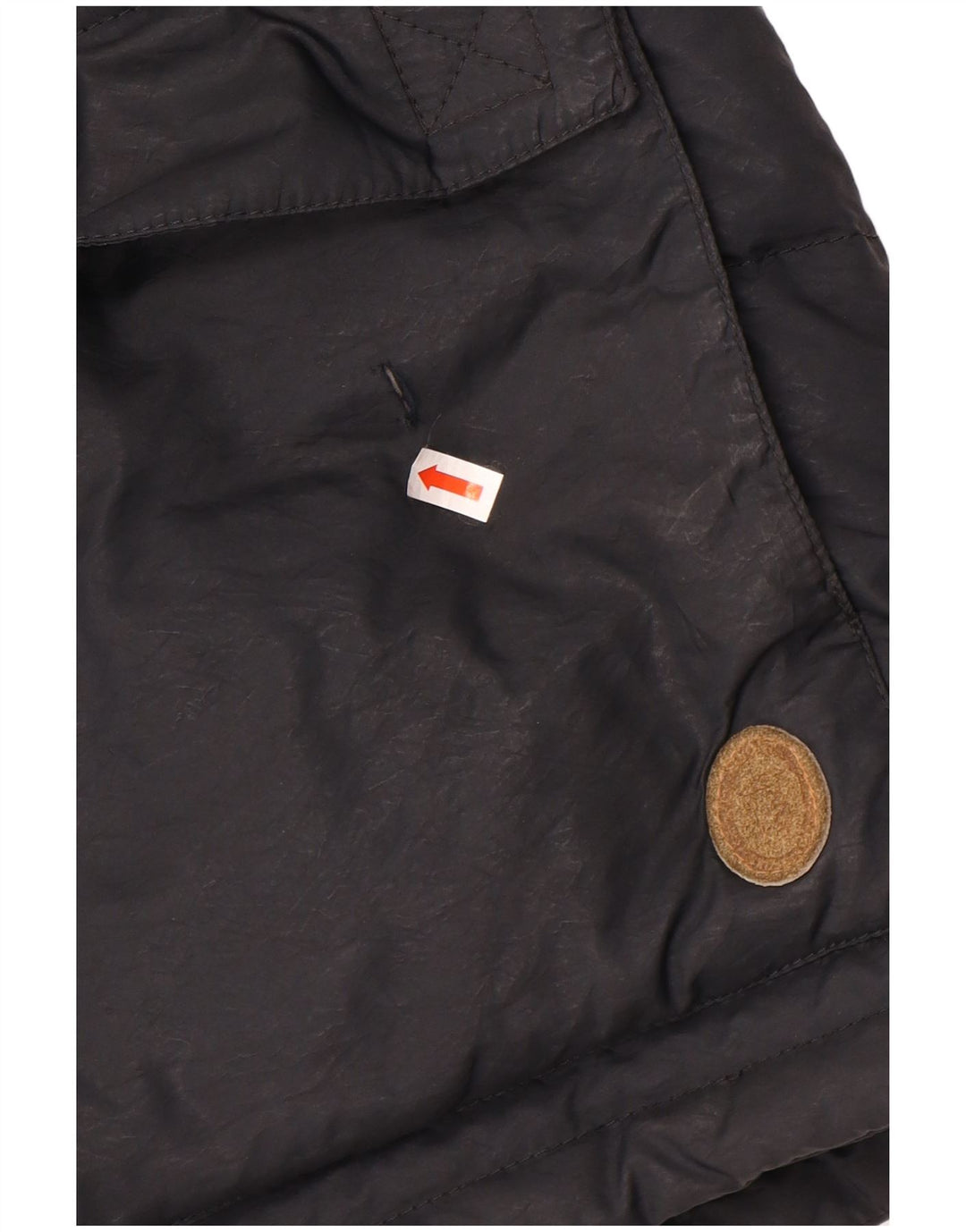 Trussardi Herren Loose Fit Wattierte Jacke IT 44 XS Schwarz Polyester