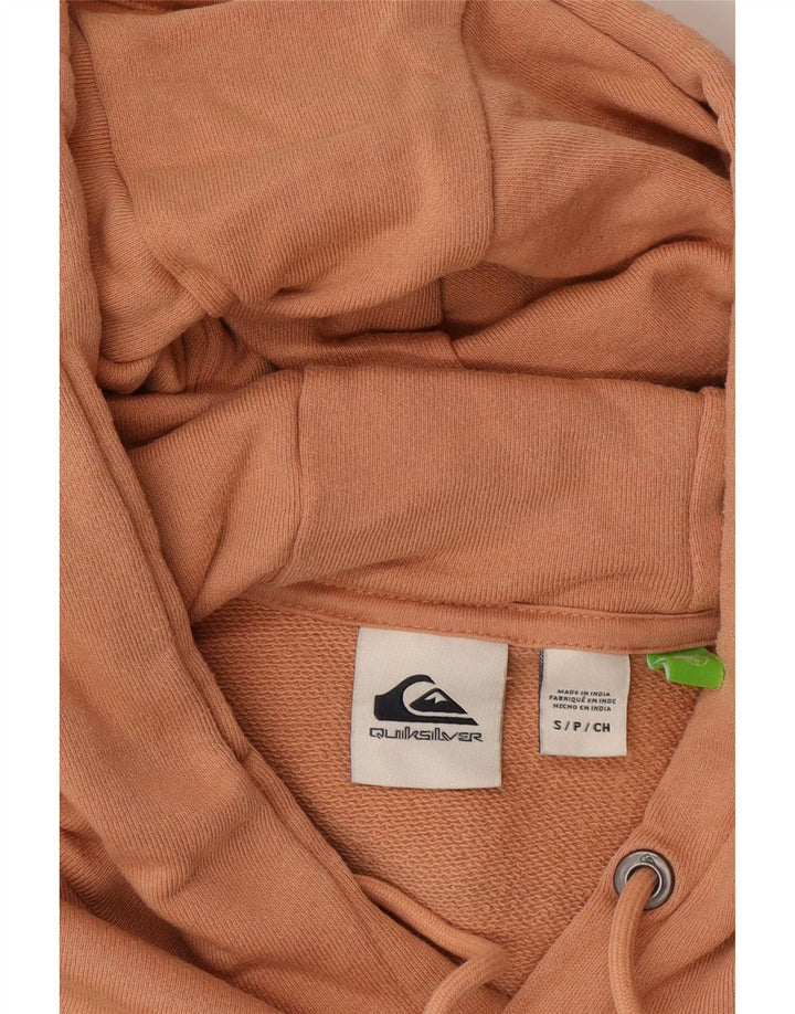 Quiksilver Herren-Kapuzenpullover mit Grafik, Größe S, Orange