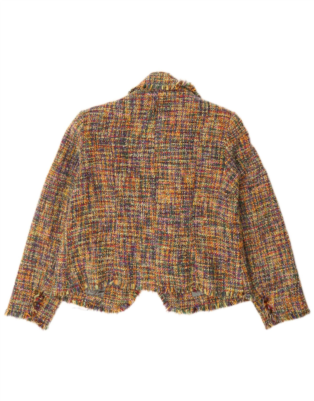 SASHA Womens Open Blazer Jacke UK 16 Large Mehrfarbiges Acryl