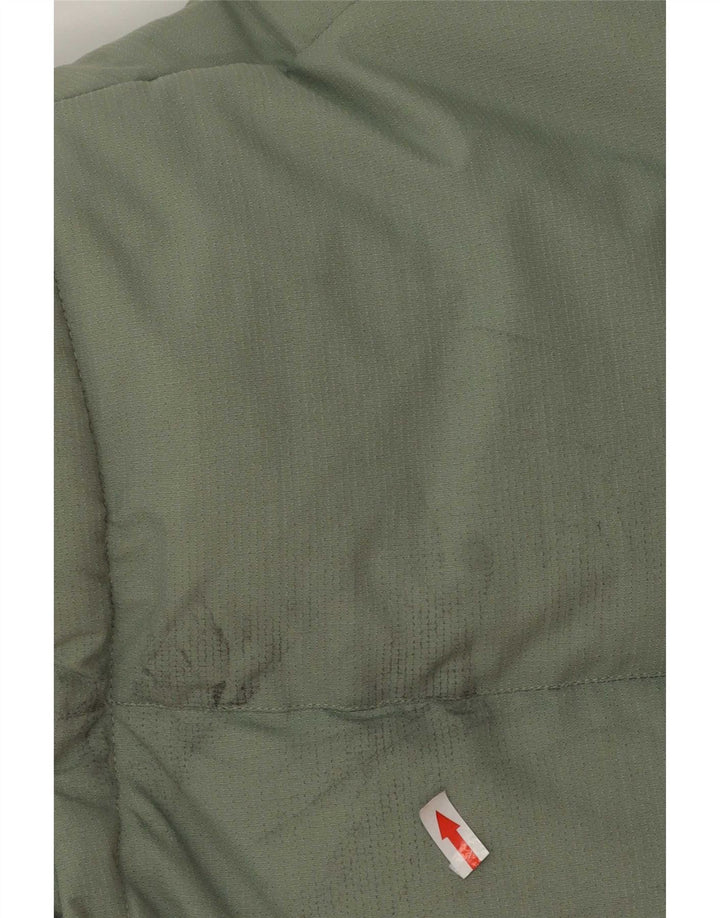 Fila Herren Wattierte Jacke UK 44 2XL Grün Polyester
