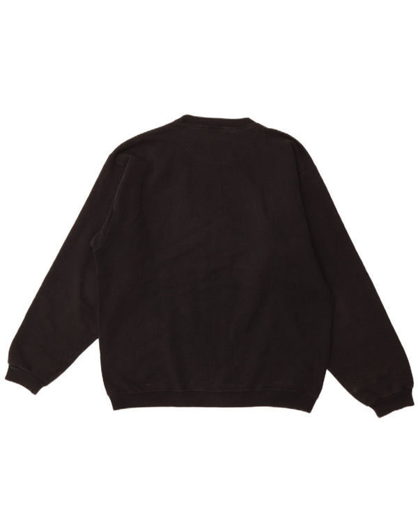 RIFLE Herren Sweatshirt Pullover XL Schwarz Baumwolle