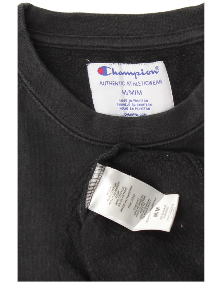 Champion Herren-Sweatshirt mit Grafik, mittelschwarze Baumwolle