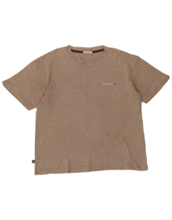 Reebok Herren T-Shirt Top XS Grau Baumwolle