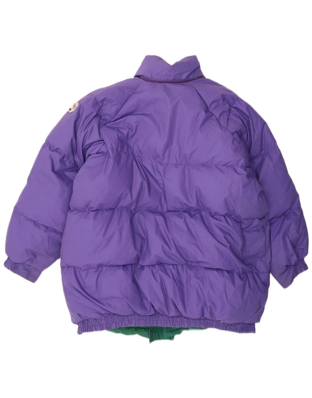 Diadora Herren Reversible Wattierte Jacke UK 38 Mittel Lila