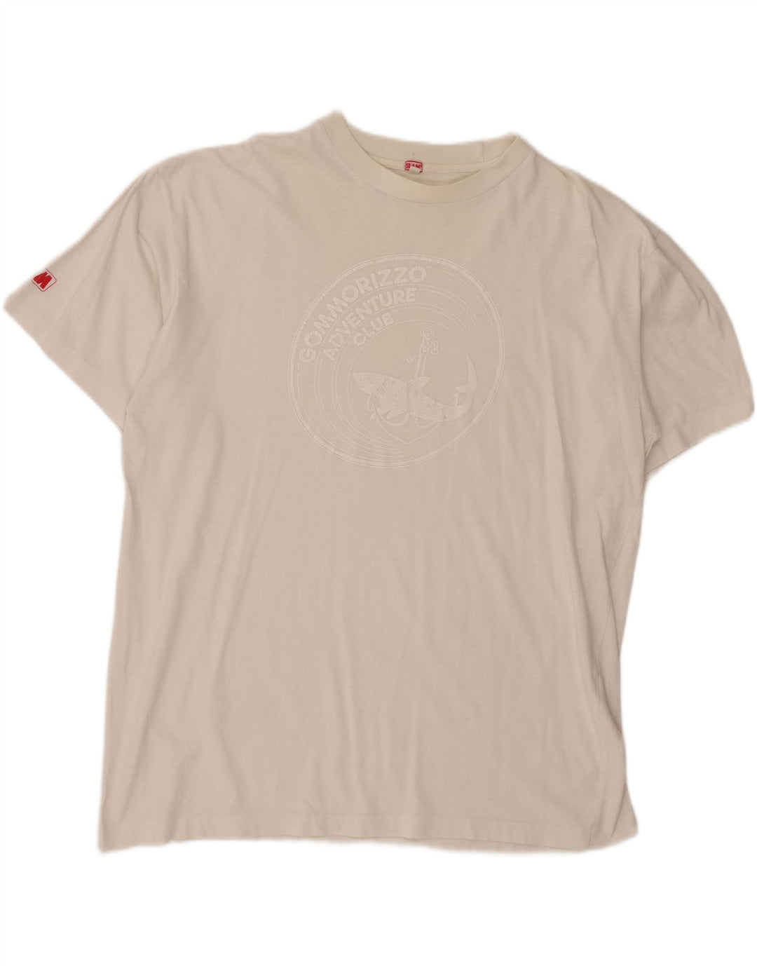 SLAM Herren Grafik T-Shirt Top 2XL Weiß