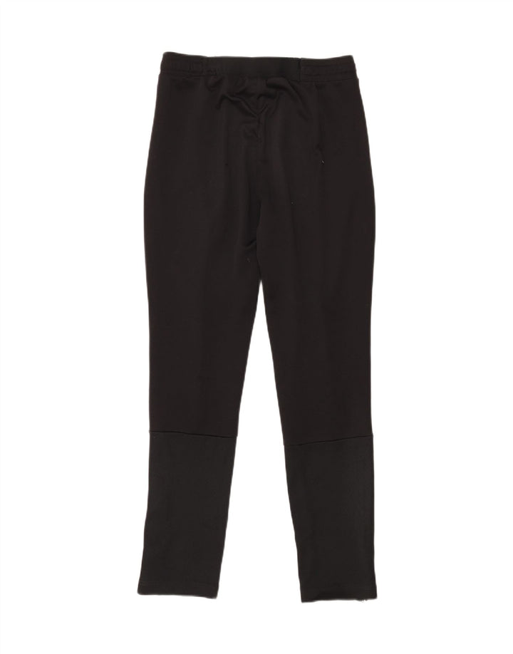 ADIDAS Boys Tracksuit Trousers 12-13 Years Black Polyester Vintage Adidas and Second-Hand Adidas from Messina Hembry 