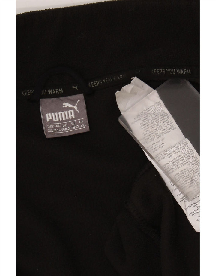 PUMA Herren Fleecejacke 2XL Schwarz Polyester