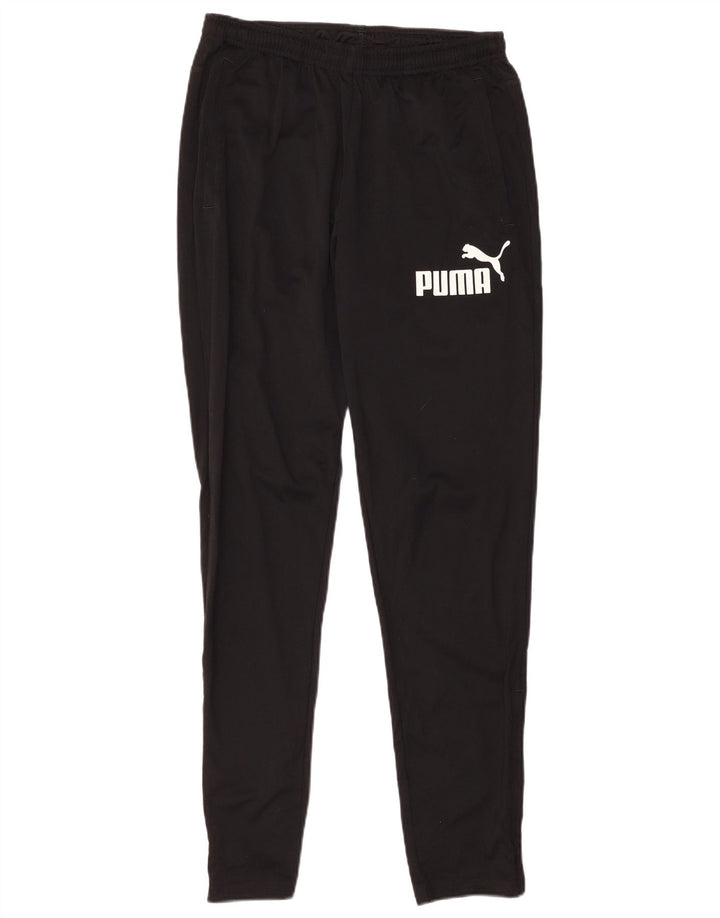 PUMA Herren-Trainingshose mit Grafik, mittelschwarz