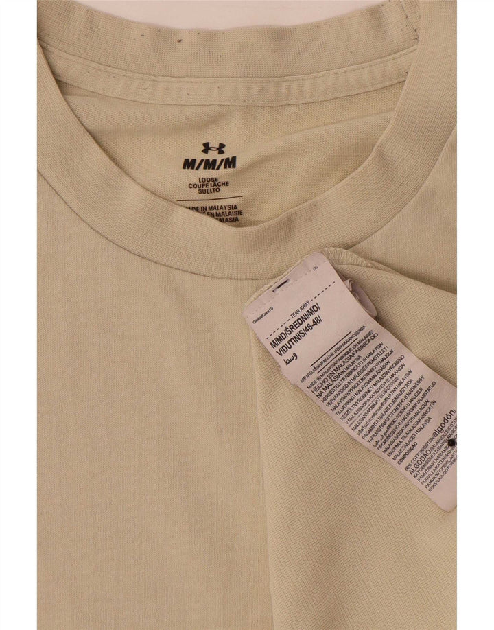 Under Armour Herren-T-Shirt mit Grafik, mittelbeige Baumwolle