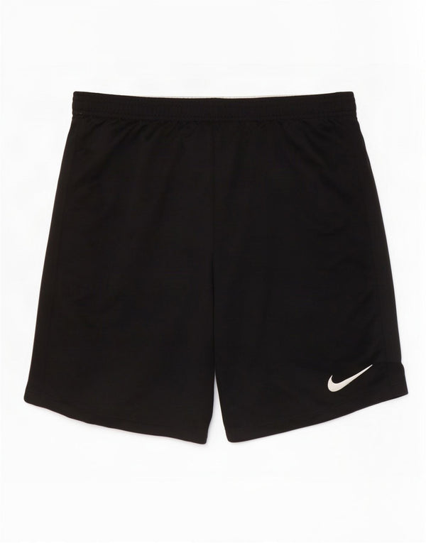 Nike Dri Fit Sportshorts für Jungen, 10–11 Jahre, mittelgroß, schwarzes Polyester