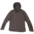 Adidas Damen Climalite Hoodie Pullover UK 14 Mittelgrau geflecktes Polyester