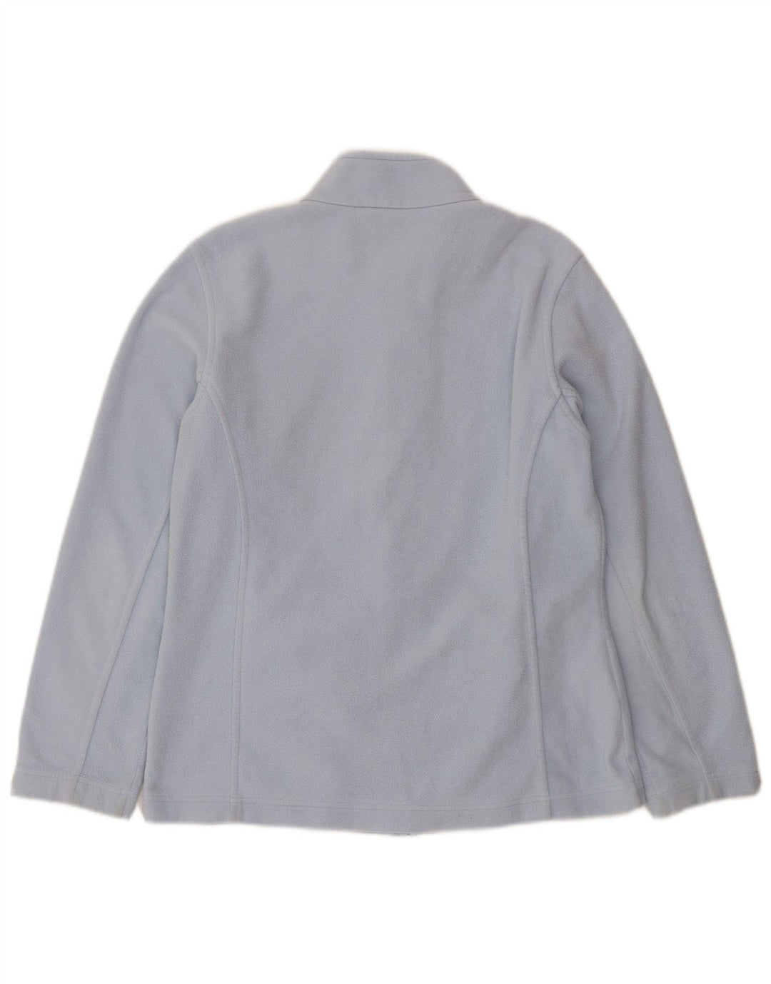 Marks & Spencer Damen-Fleecejacke in Übergröße, UK 10, Größe S, Blau, Polyester